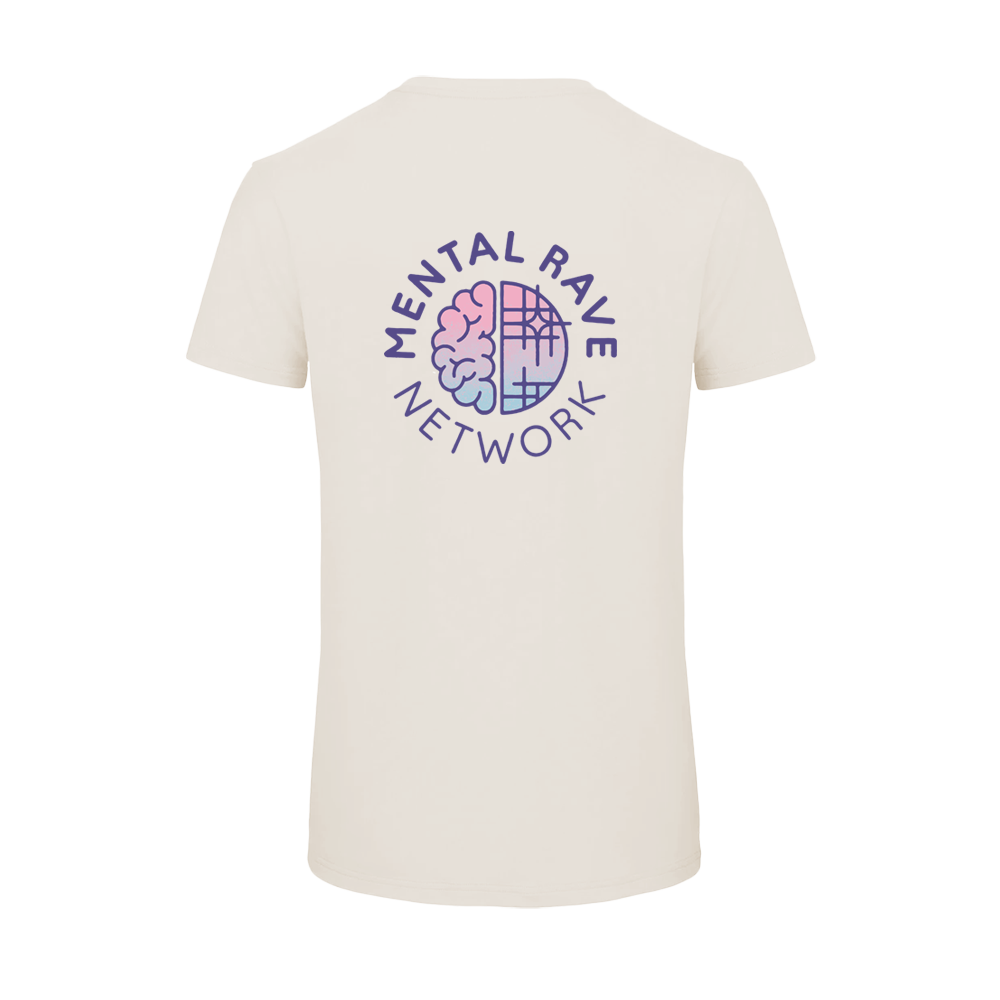 Regular Shirt Unisex - Mental Rave Network [Off White]